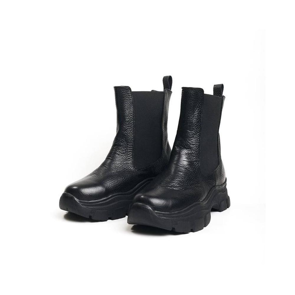 Botines Chunky Con Plataforma Para Mujer Matisma Dalia Negro 39 Negro