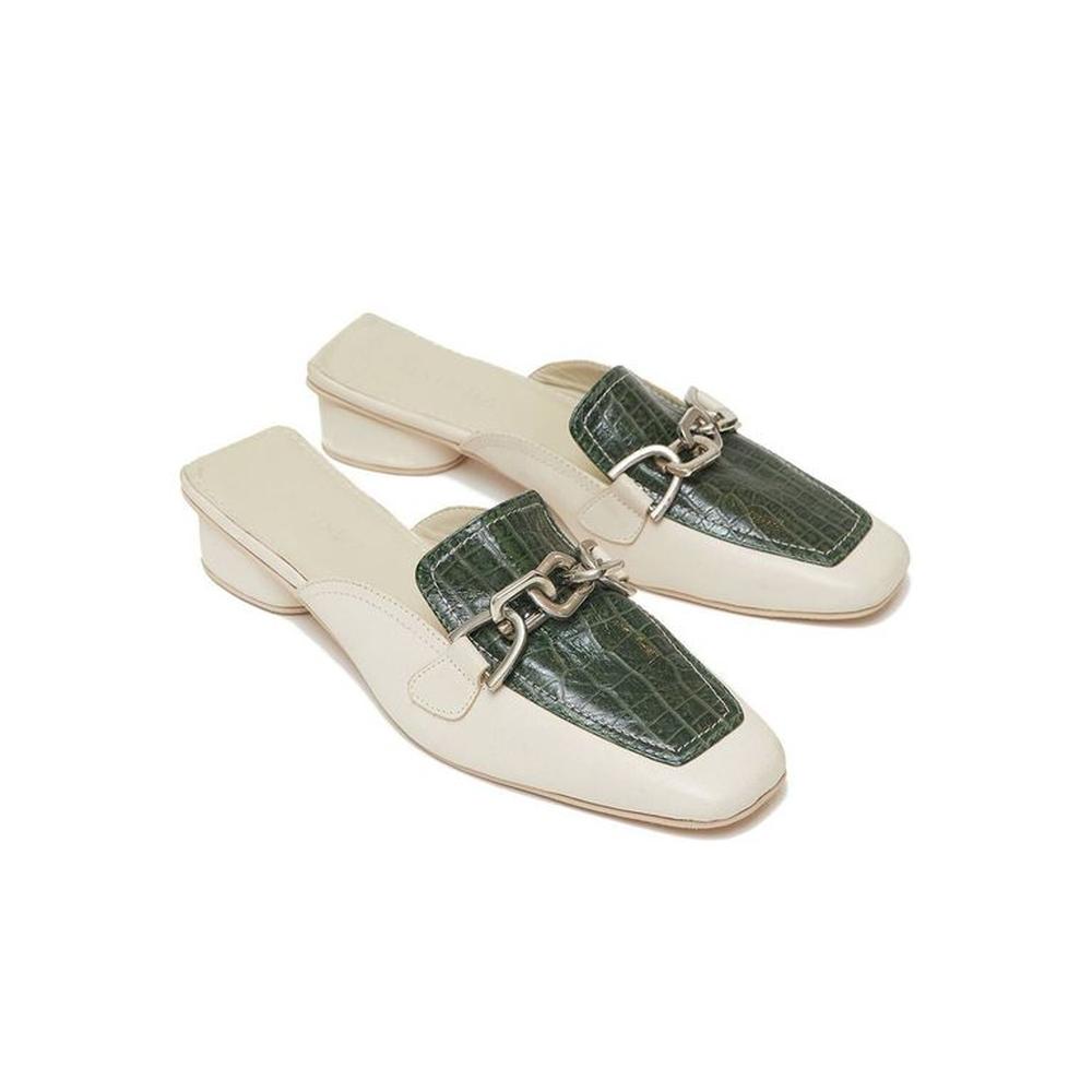 Zapatos De Vestir Mules Matisma Cordelia Hueso 35 Hueso
