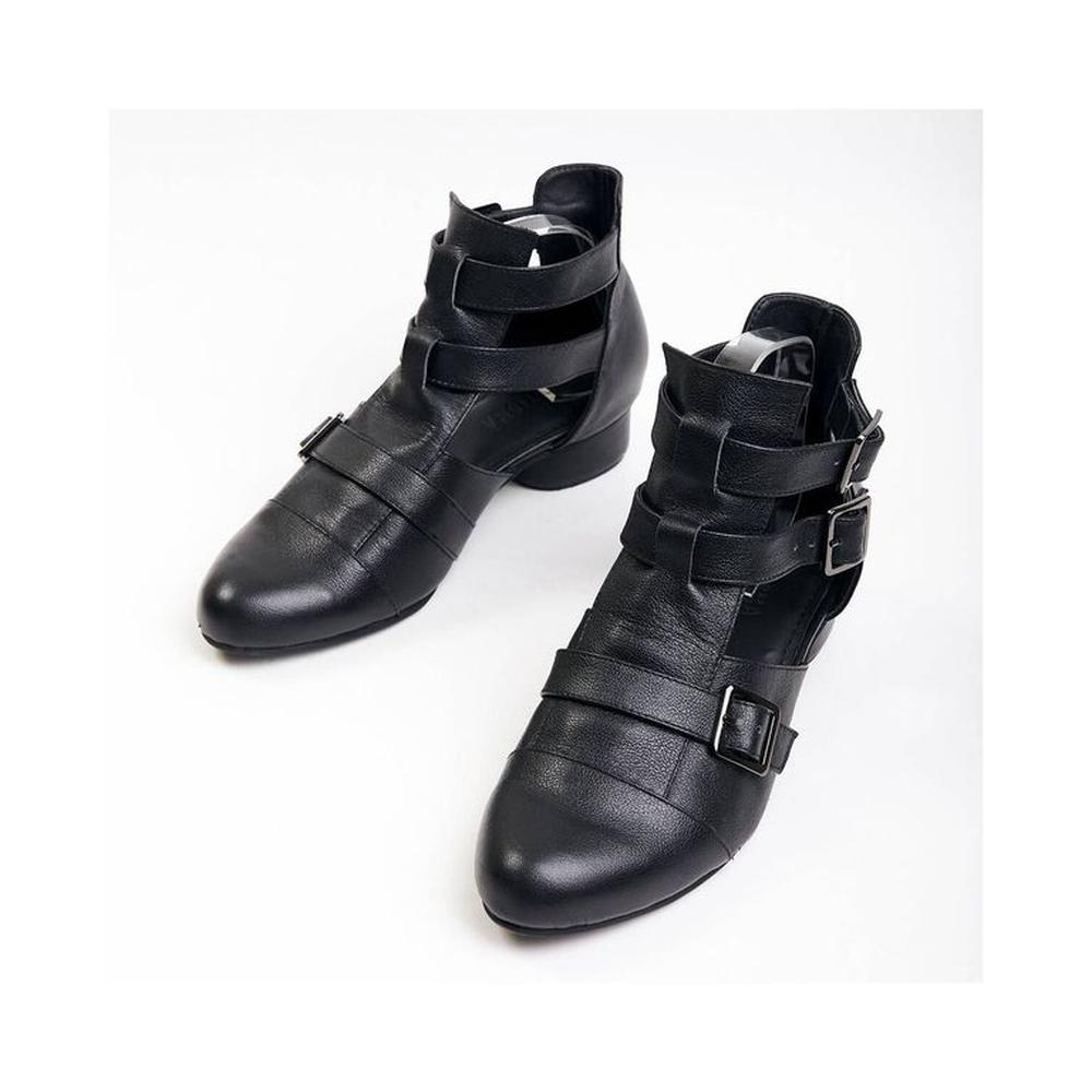 Botines Abiertos Para Mujer Matisma Amelia Negro 39 Negro