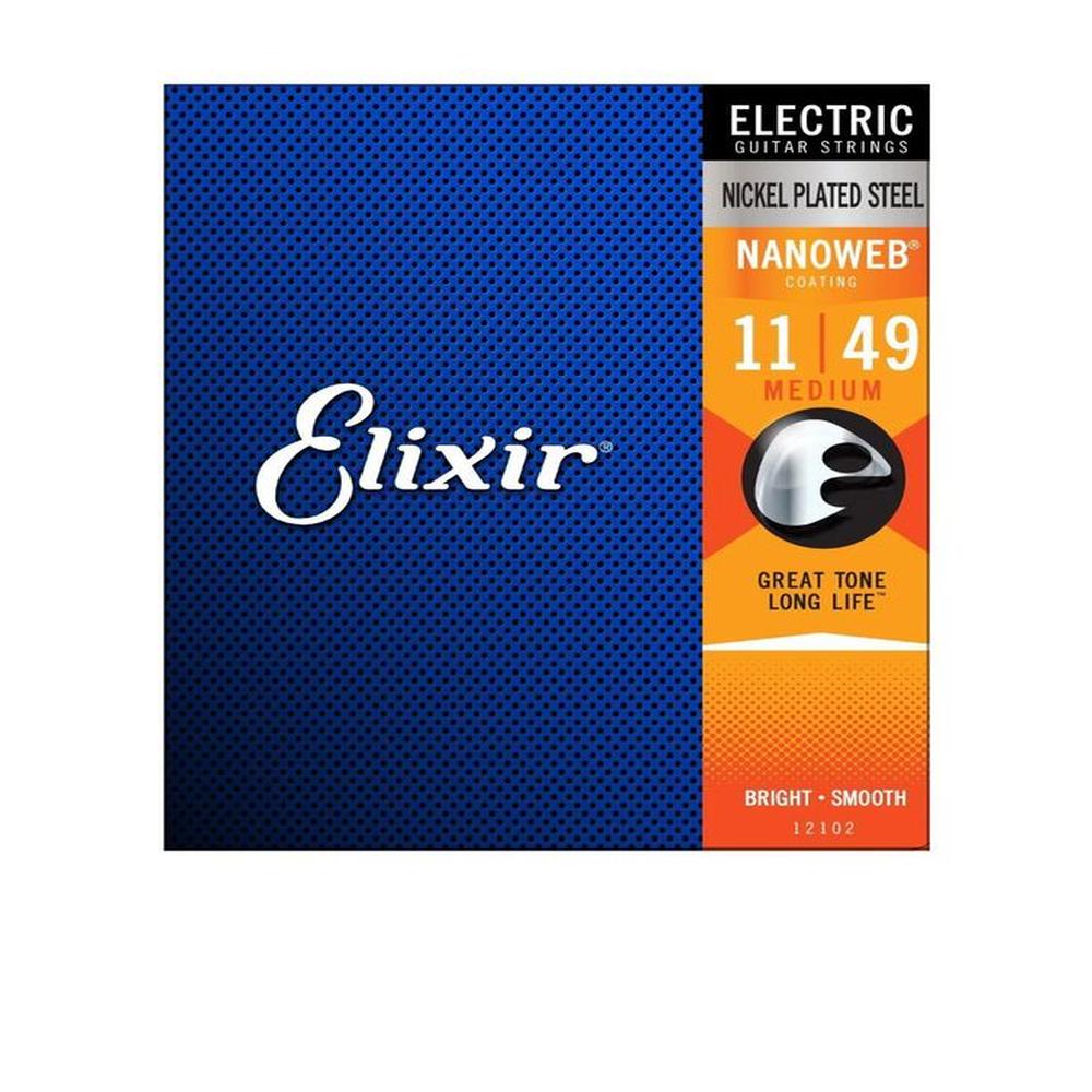 Cuerdas Elixir Calibre 11 Guitarra Eléctrica 12102