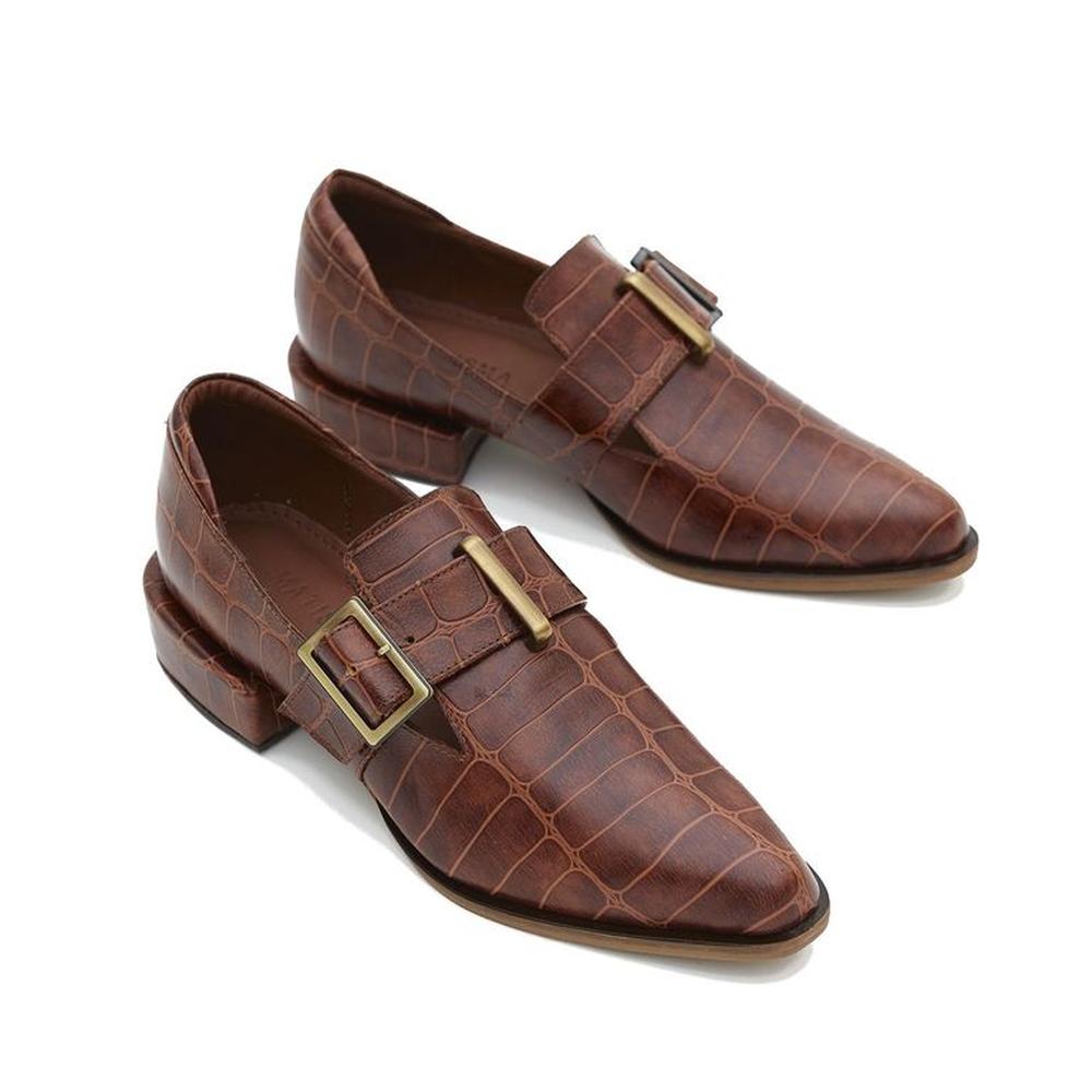 Zapatos De Vestir Loafers Para Mujer Matisma Irina Marrón 38 Marron