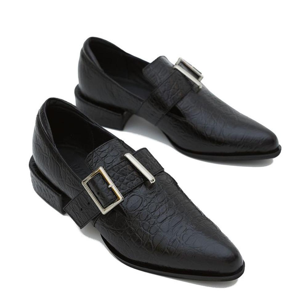 Zapatos De Vestir Loafers Para Mujer Matisma Irina Negro 35.5 Negro