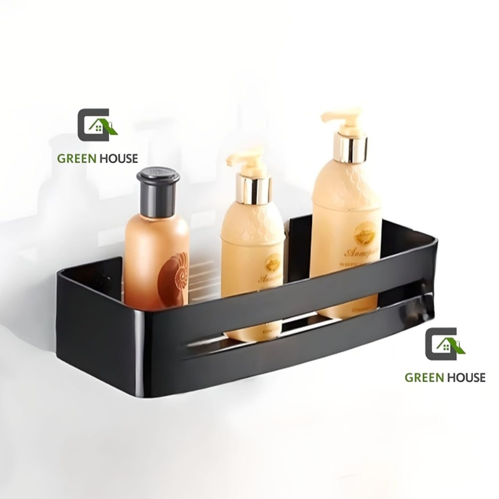 REPISA ORGANIZADOR DUCHA -COCINA NEGRO ACERO