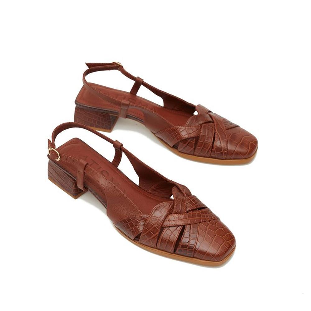 Zapatos De Vestir Loafers Para Mujer Matisma Glenda Marrón 40 Marron