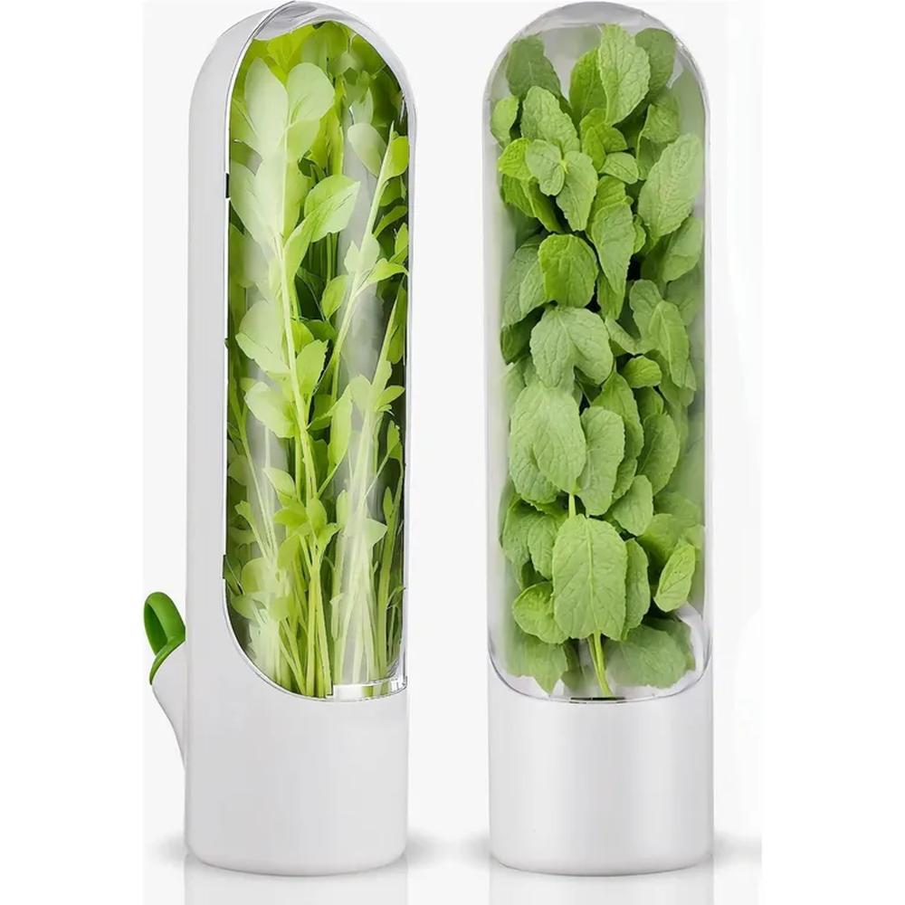 Pack x 2 Conservador De Hierbas y Vegetales Premium