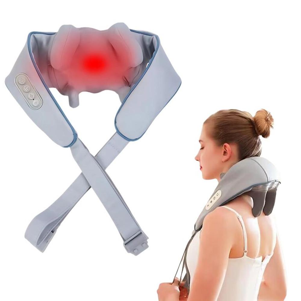 Masajeador Cuello Recargable Espalda Hombros Relajante