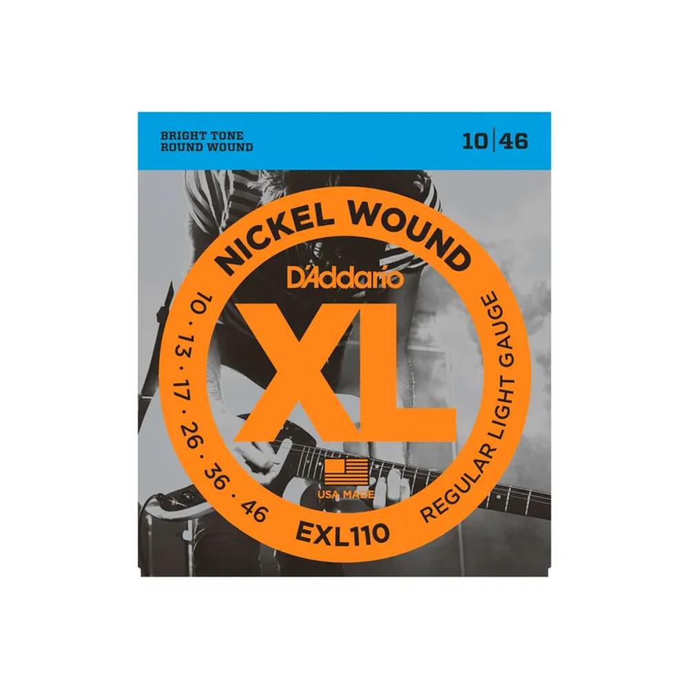 Set cuerdas para guitarra eléctrica Daddario EXL110 10-46