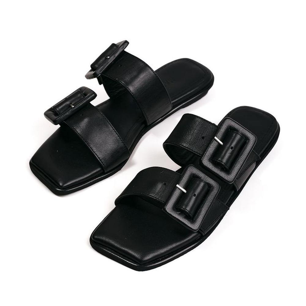 Sandalias Con Hebillas Para Mujer Matisma Danae Negro 40 Negro