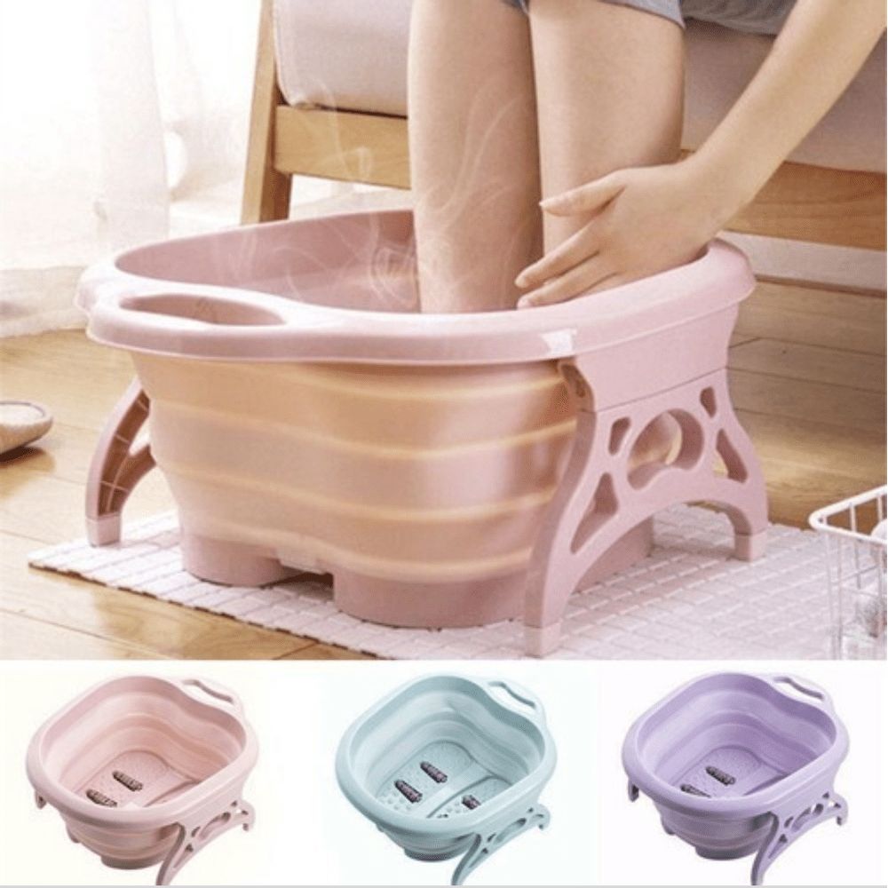 Tina Plegable Masajeador de Pies Portátil