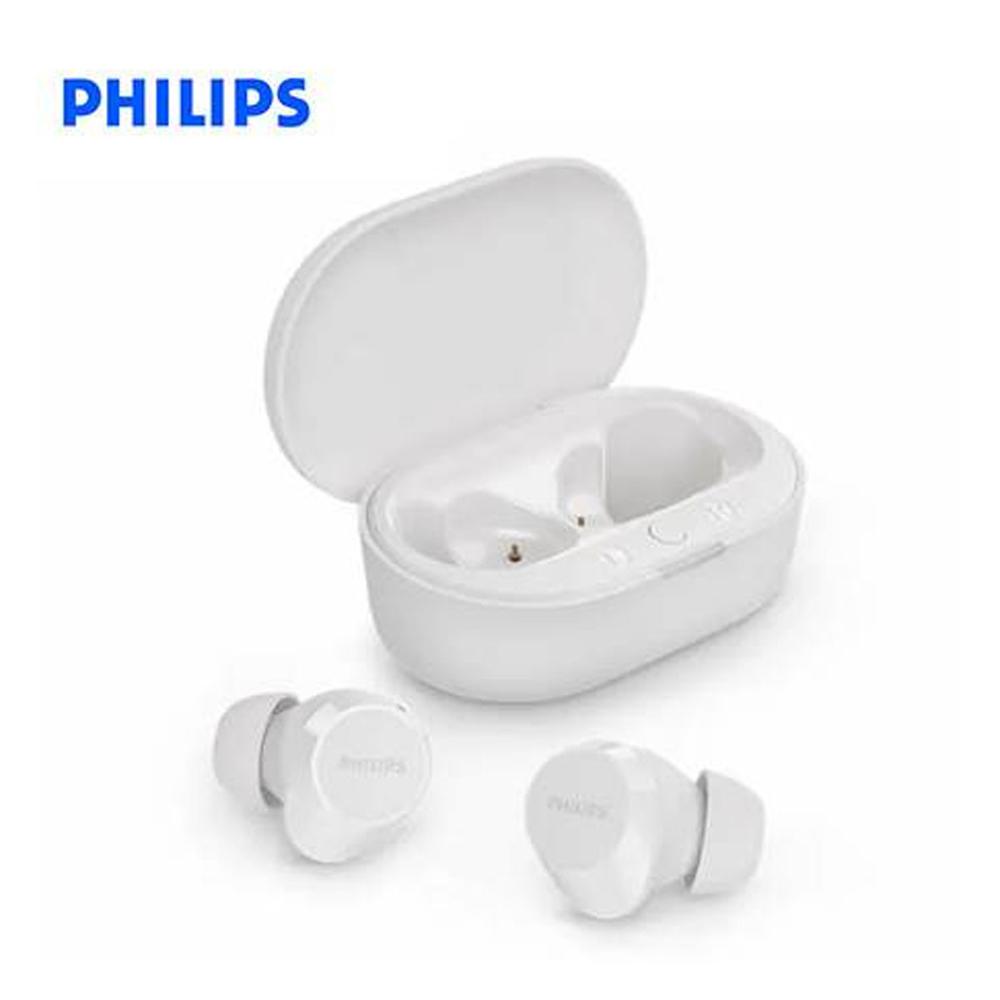 AUDIFONO PHILIPS TRUE WIRELESS TAT1209WT BT IPX4 10M USB-C TACTIL WHITE