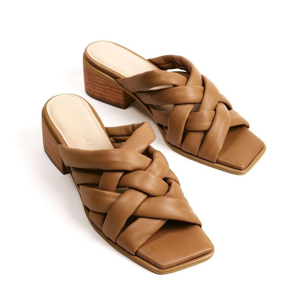 Sandalias Con Tacos Para Mujer Matisma Liba Camel 40 Camel