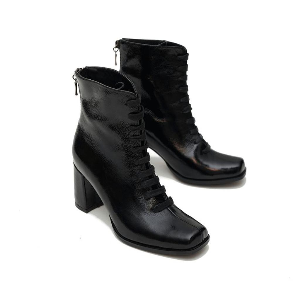 Botines Para Mujer Matisma Marfi Negro 35 Negro