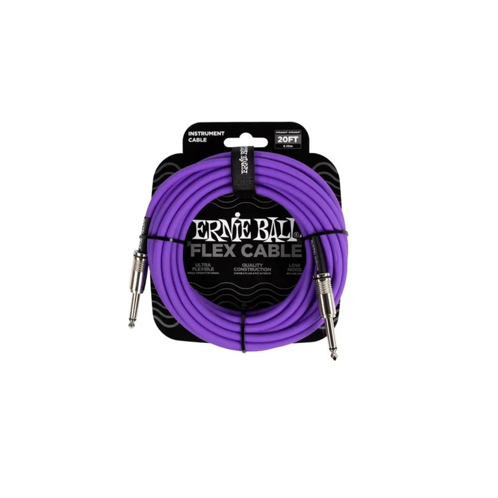 Cable Ernie Ball Flex Purpura 6,1 m P06420