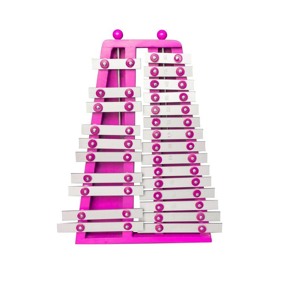 Xilófono Cromático de 25 notas Venturi Rosa