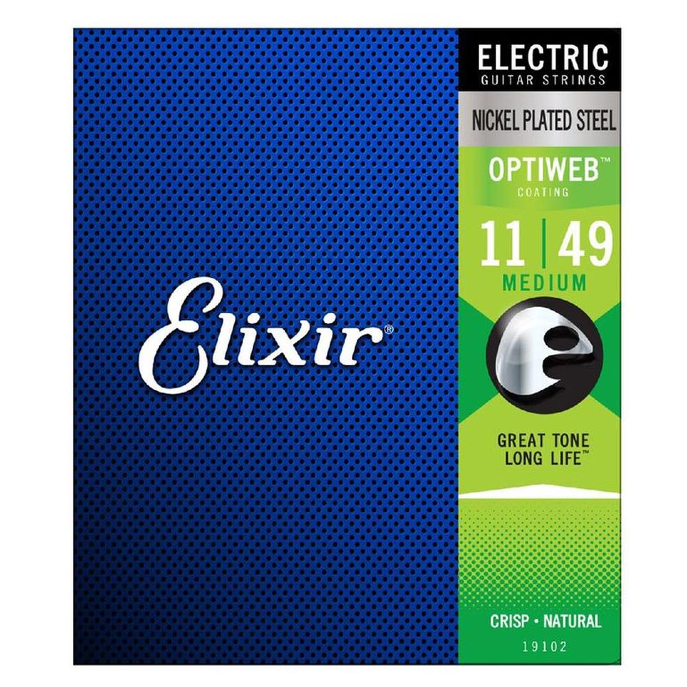 Cuerdas Elixir Calibre 11-49 Guitarra Eléctrica 19102