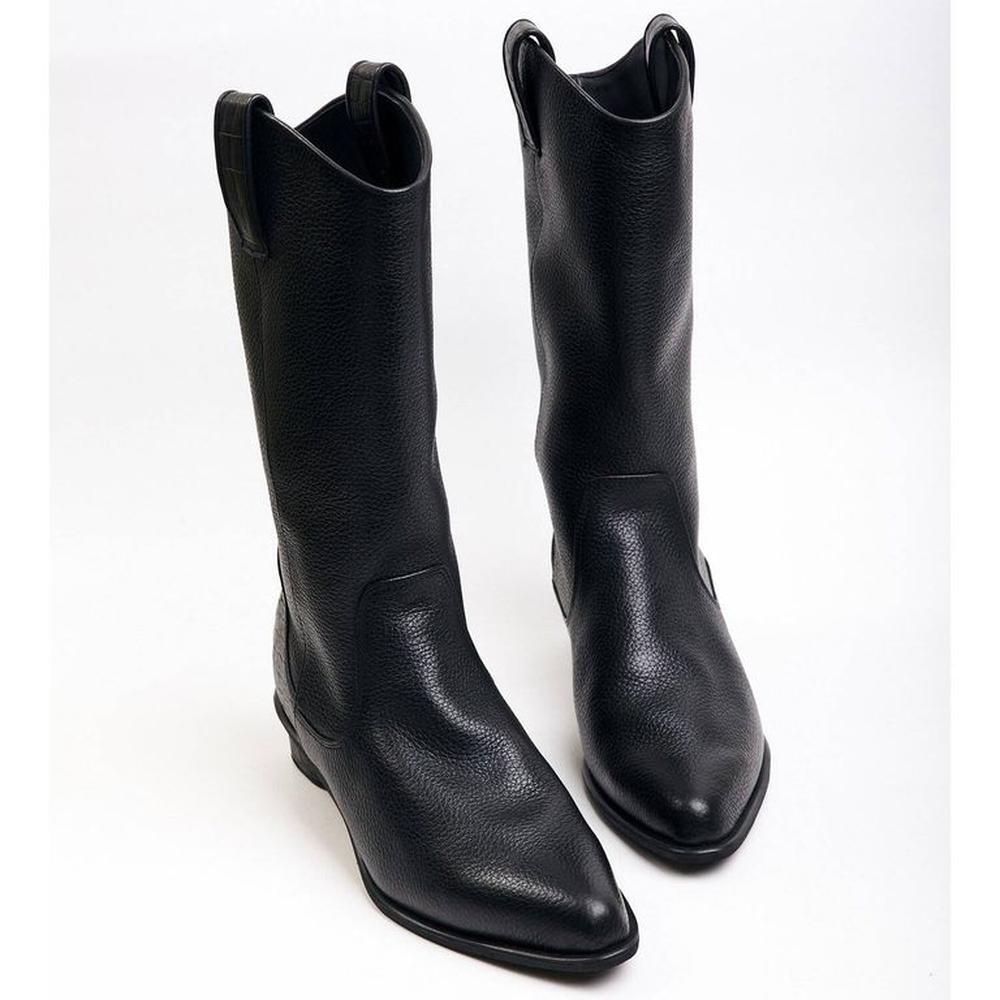 Botas Vaqueras Para Mujer Dallas Negro 37 Negro
