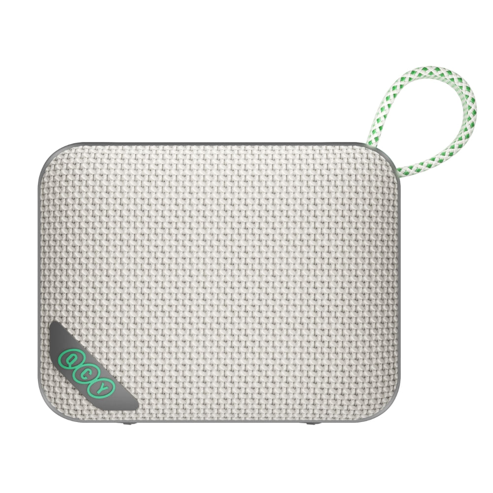 Altavoz Qcy Sp2 5w Color Gris Bluetooth 5.3, Luces Rgb, Batería 17h