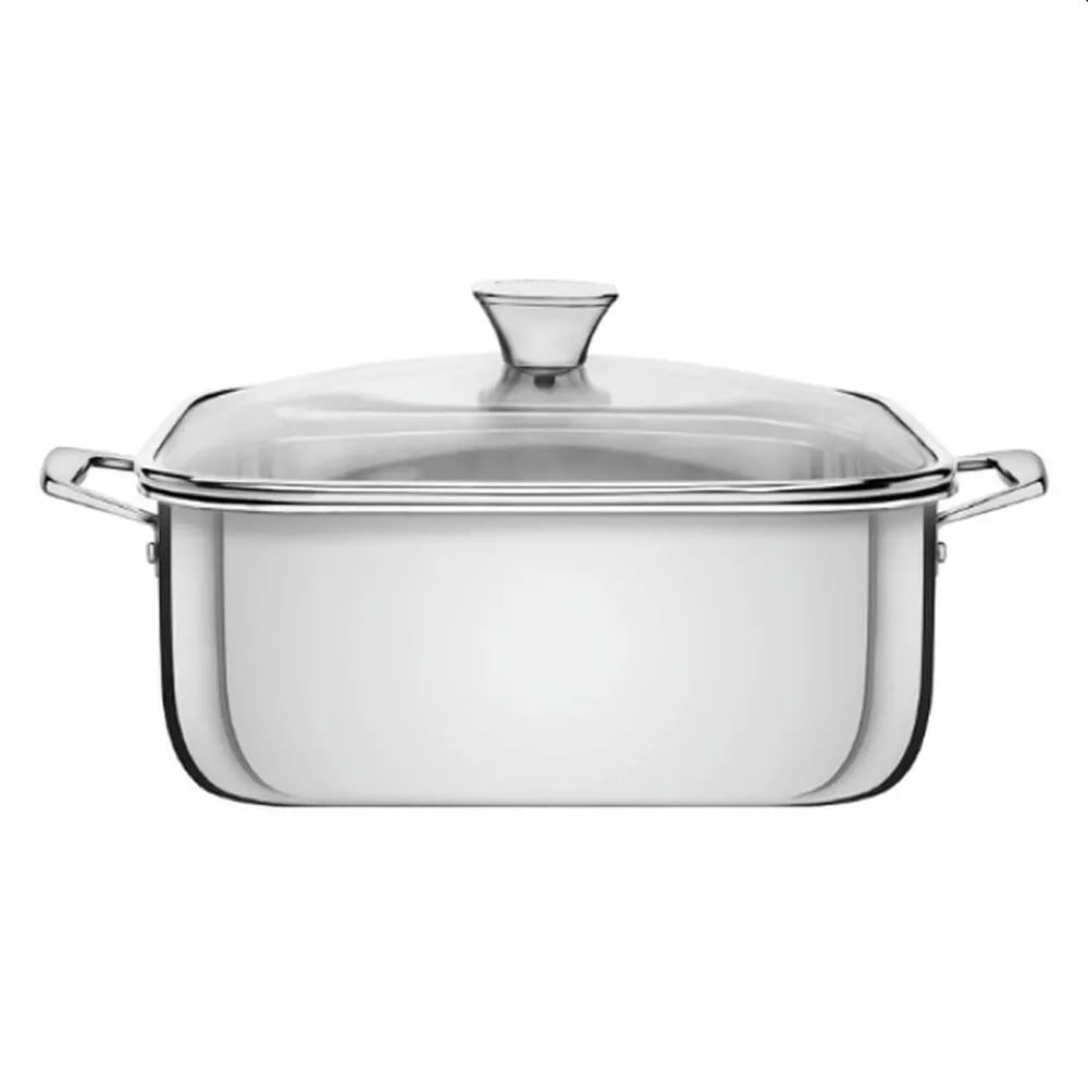 OLLA CUADRADA 26 CM TRIX 7.3LT - TRAMONTINA