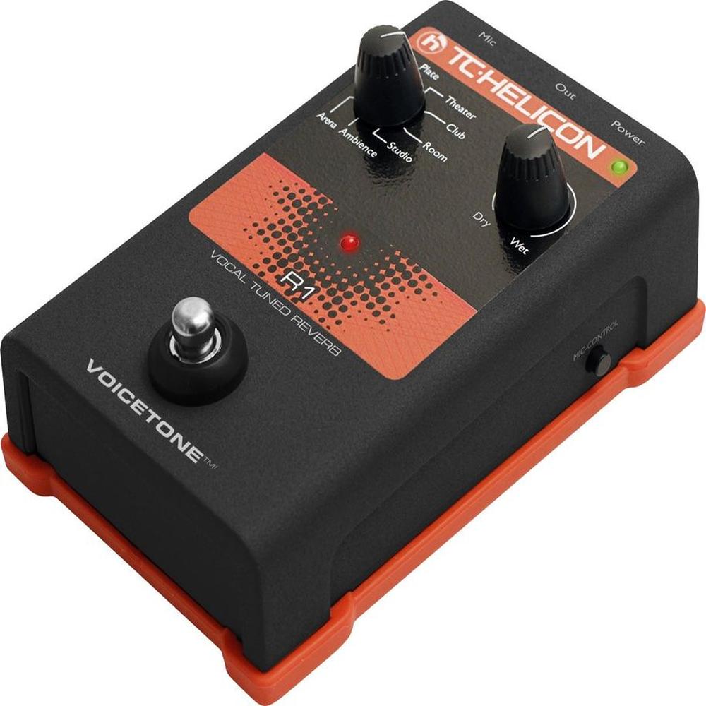 Pedal 1 Boton Para Reverb TC HELICON VOICETONE R1