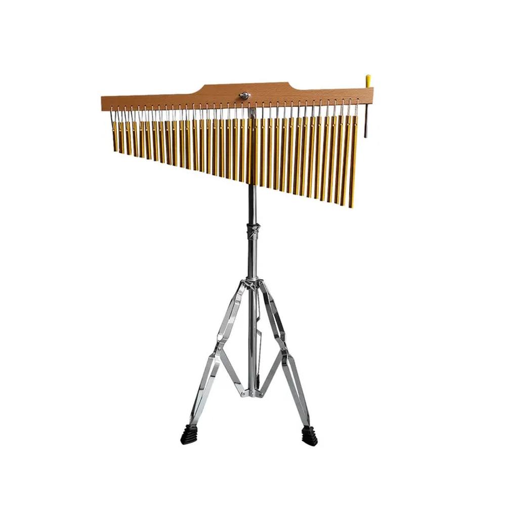 Cortina Musical de 36 Hileras Color Dorado