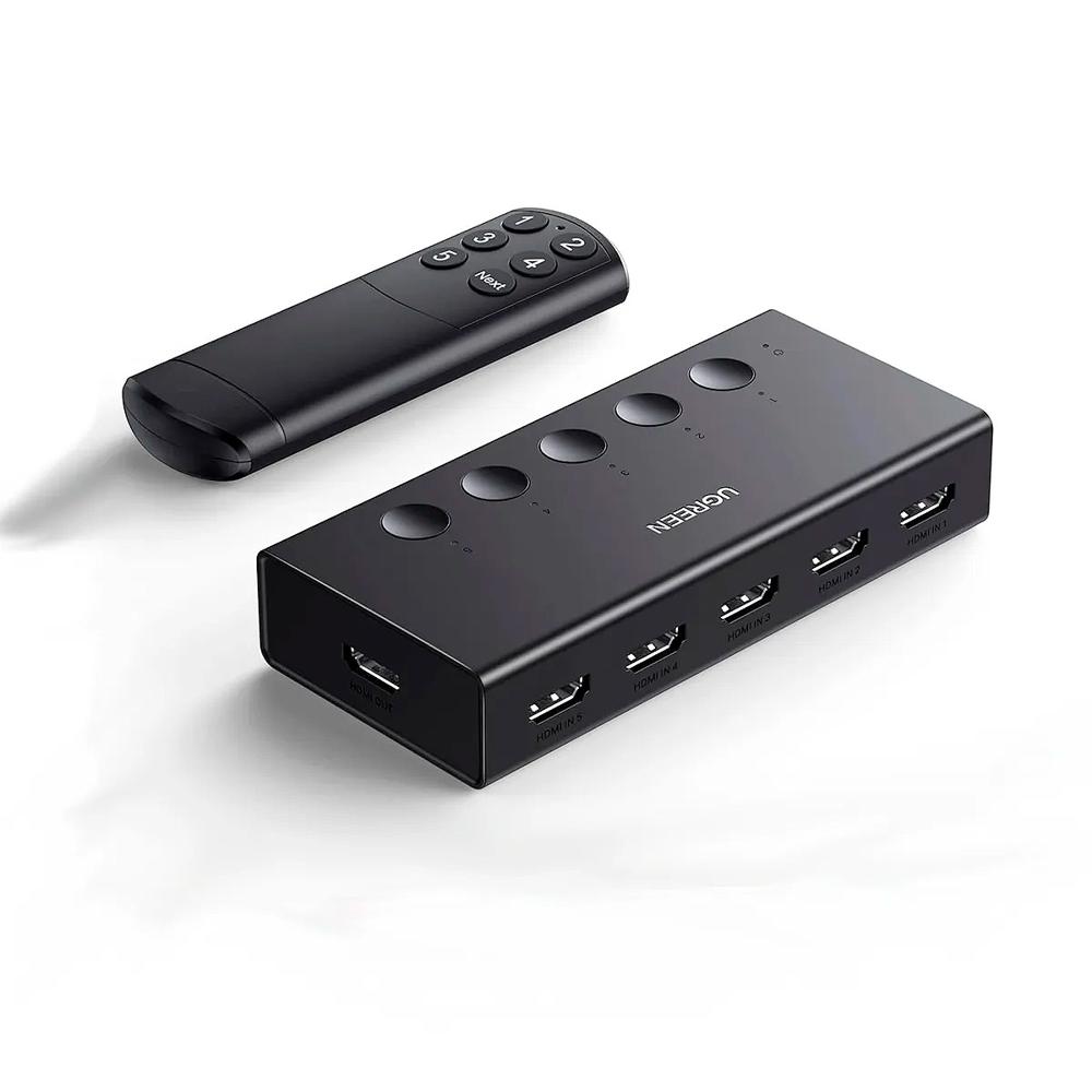 Adaptador Ugreen CM568 Hdmi Switch 5 En 1 4k 60hz