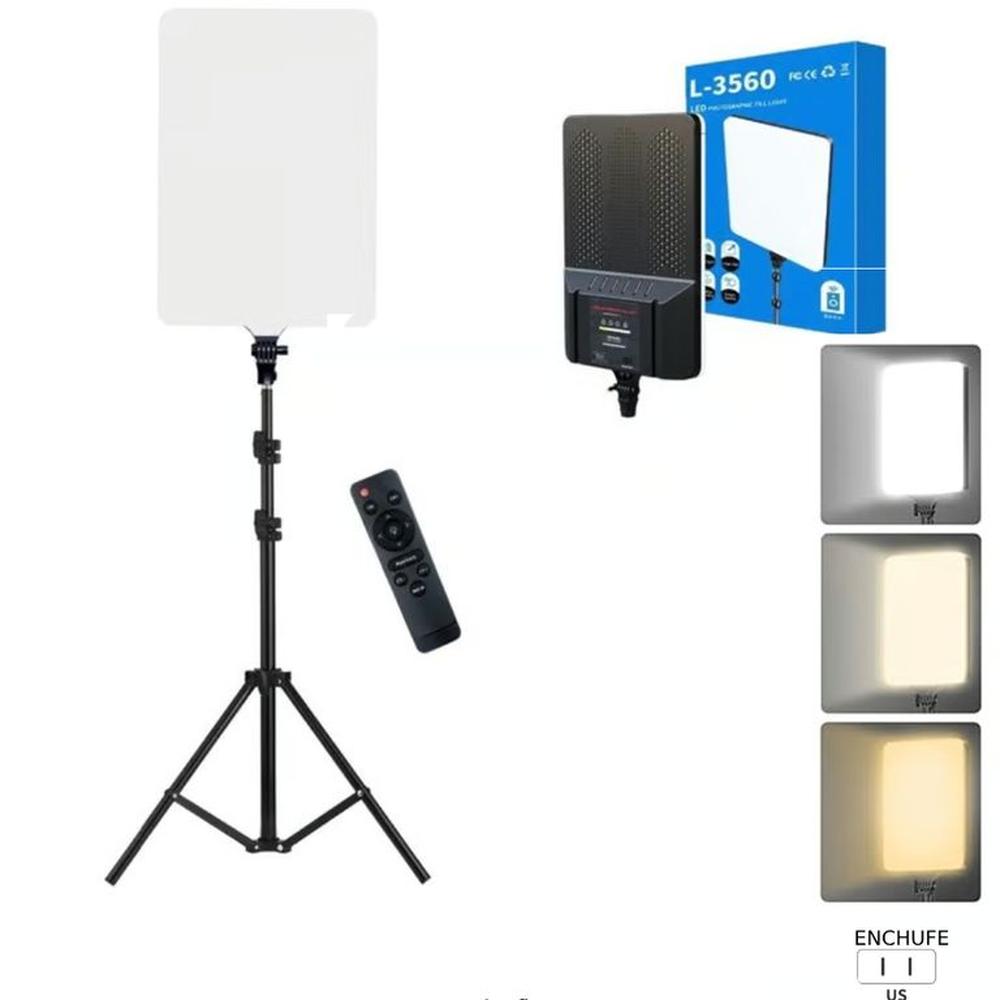 Panel de Luz Led para Fotografía y Video con Tripode L-3560