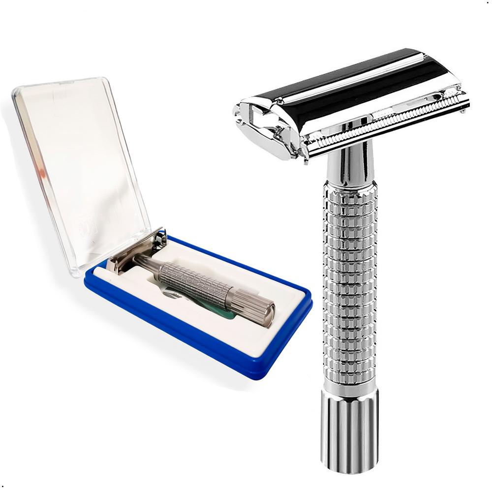 Maquinilla De Afeitar Clasico Afeitadora Con Estuche
