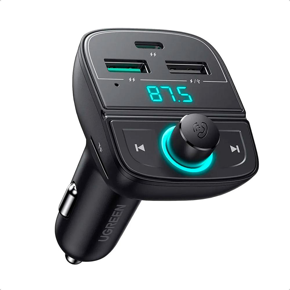 Ugreen Cd229 Cargador Auto Transmisor Fm Bluetooth 5.0