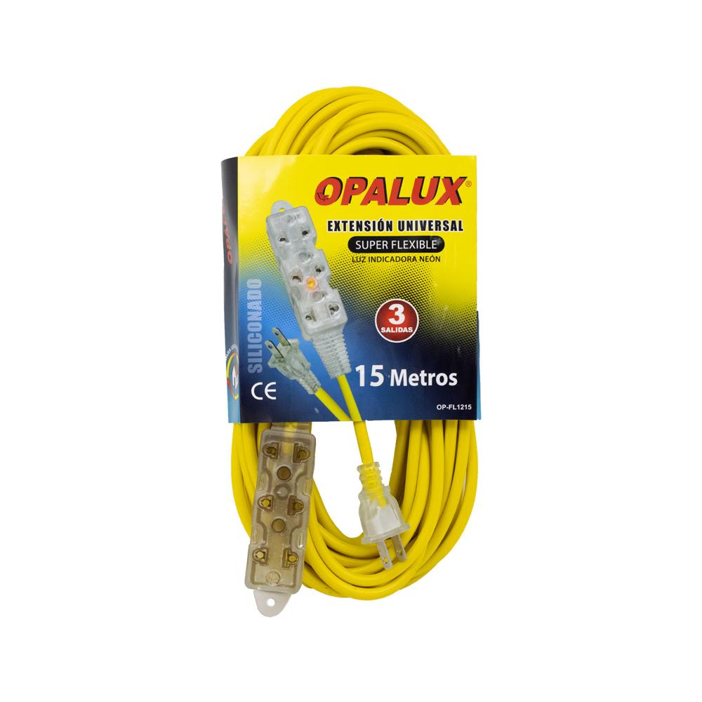 Extensión Universal Siliconada 15M OP-FL1215 OPALUX OP-FL1215 Extensión Universal Siliconada 15M OP-FL1215 OPALUX OP-FL1215