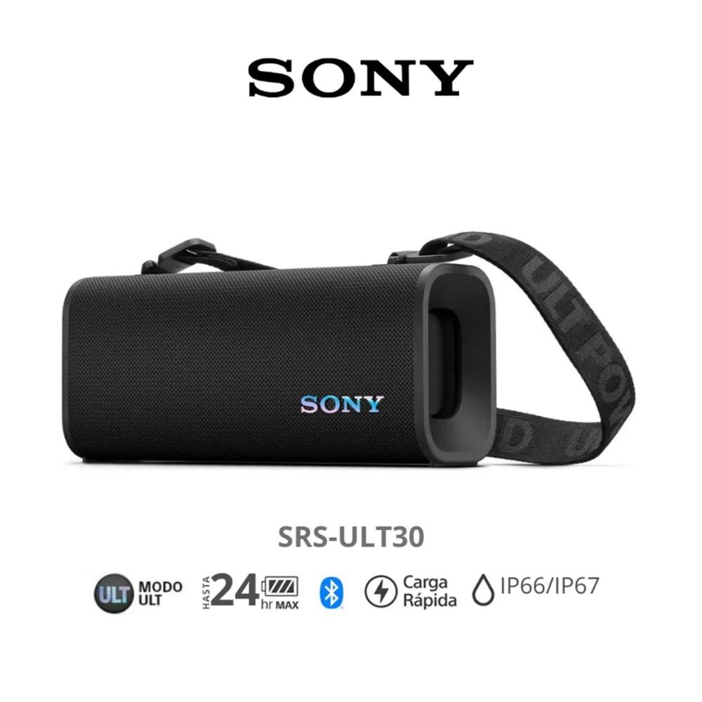 Parlante SONY Bluetooth SRS-ULT30 Portátil ULT FIELD3 Negro