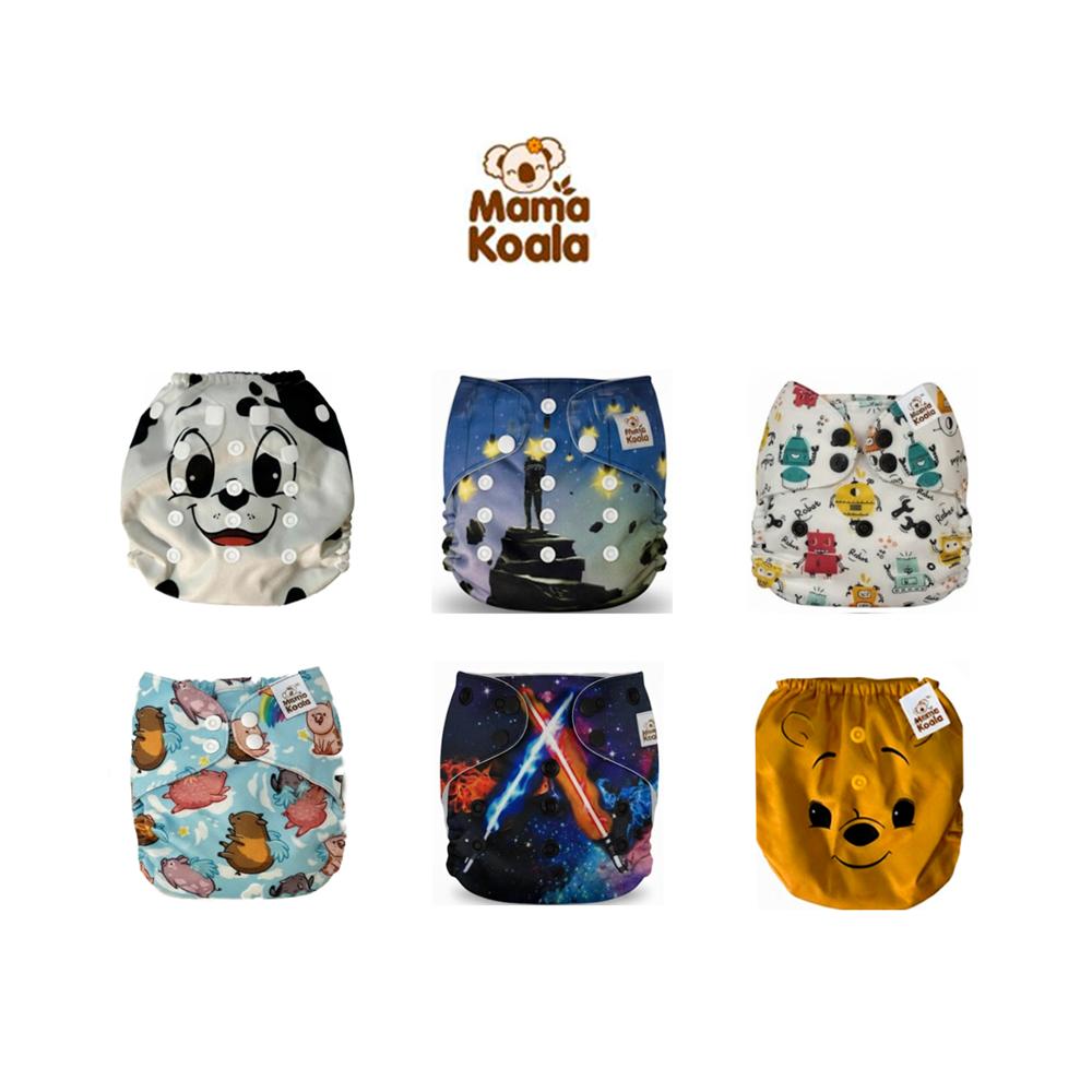 PAÑAL ECOLÓGICO DE TELA PACK X 6 UNIDADES MAMA KOALA SMT05 PAÑAL ECOLÓGICO DE TELA PACK X 6 UNIDADES MAMA KOALA SMT05