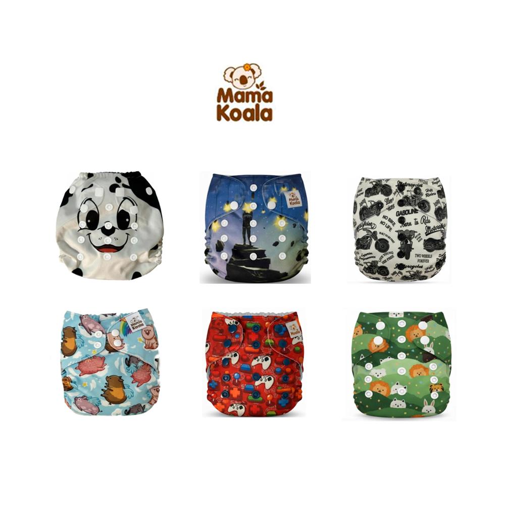 PAÑAL ECOLÓGICO DE TELA PACK X 6 UNIDADES MAMA KOALA SMT06 PAÑAL ECOLÓGICO DE TELA PACK X 6 UNIDADES MAMA KOALA SMT06