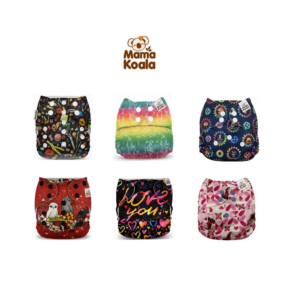 PAÑAL ECOLÓGICO DE TELA PACK X 6 UNIDADES MAMA KOALA SMT04 PAÑAL ECOLÓGICO DE TELA PACK X 6 UNIDADES MAMA KOALA SMT04