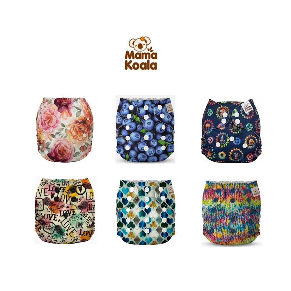 PAÑAL ECOLÓGICO DE TELA PACK X 6 UNIDADES MAMA KOALA SMT02 PAÑAL ECOLÓGICO DE TELA PACK X 6 UNIDADES MAMA KOALA SMT02