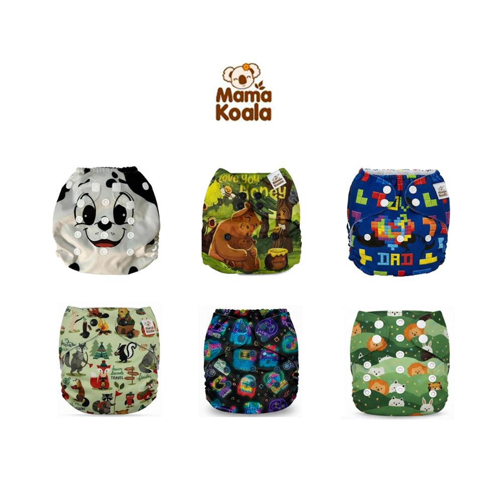 PAÑAL ECOLÓGICO DE TELA PACK X 6 UNIDADES MAMA KOALA SMT07 PAÑAL ECOLÓGICO DE TELA PACK X 6 UNIDADES MAMA KOALA SMT07