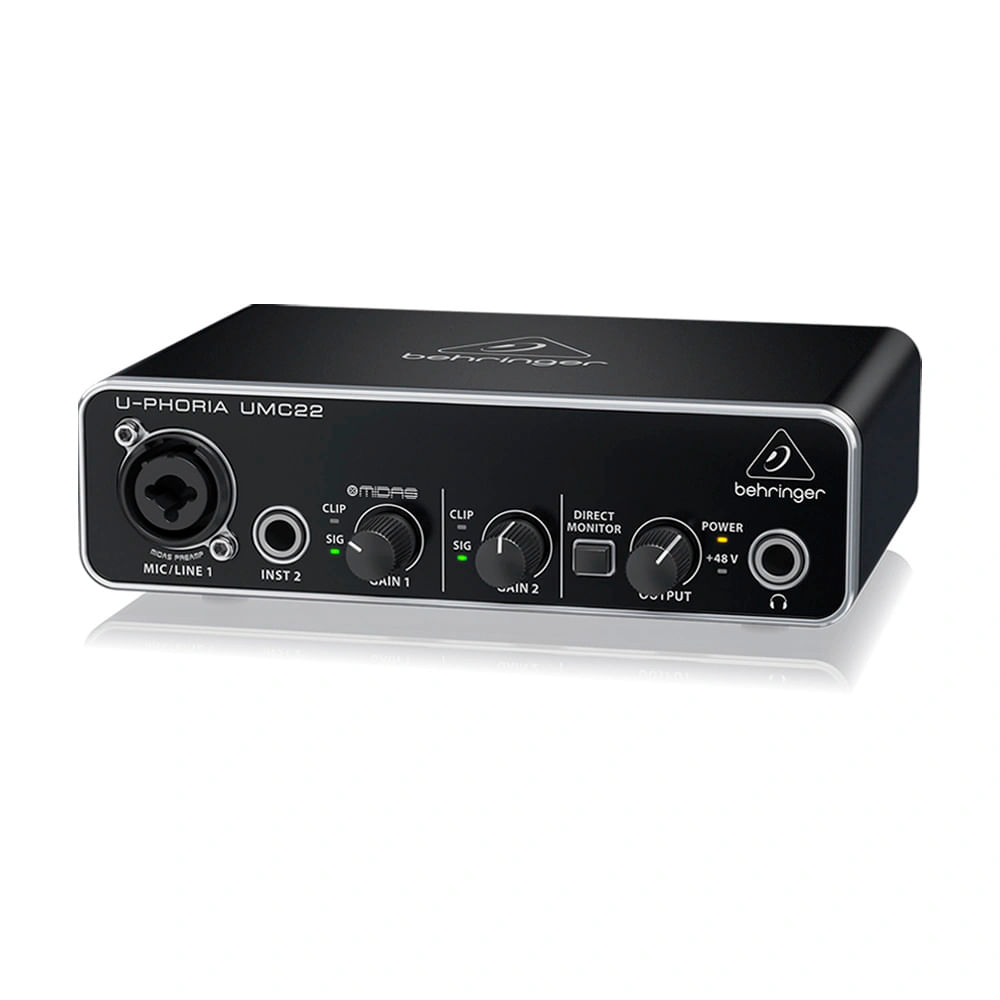 Interfaz de Audio Behringer UMC22