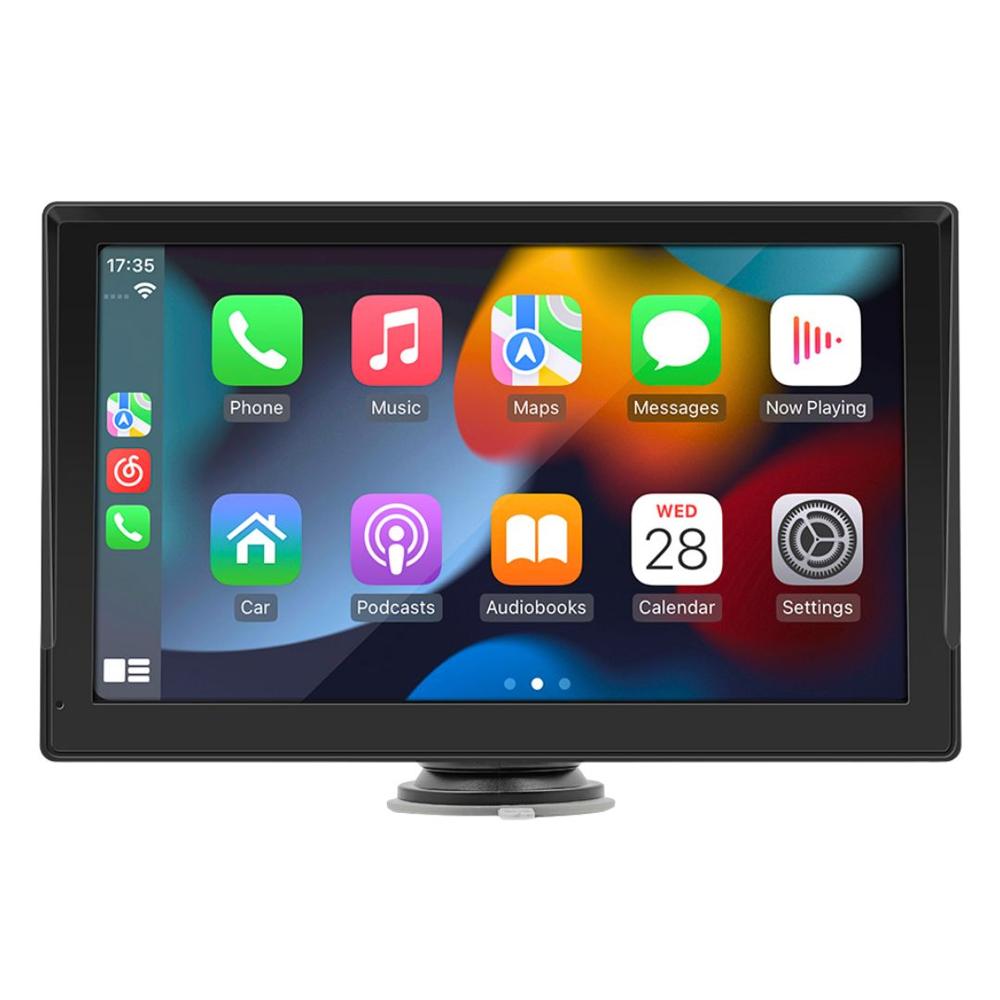 Pantalla 9” CarPlay, Android Auto, Bluetooth, WiFi, MirrorLink y Cámara Retroceso de Auto QM-S9003R