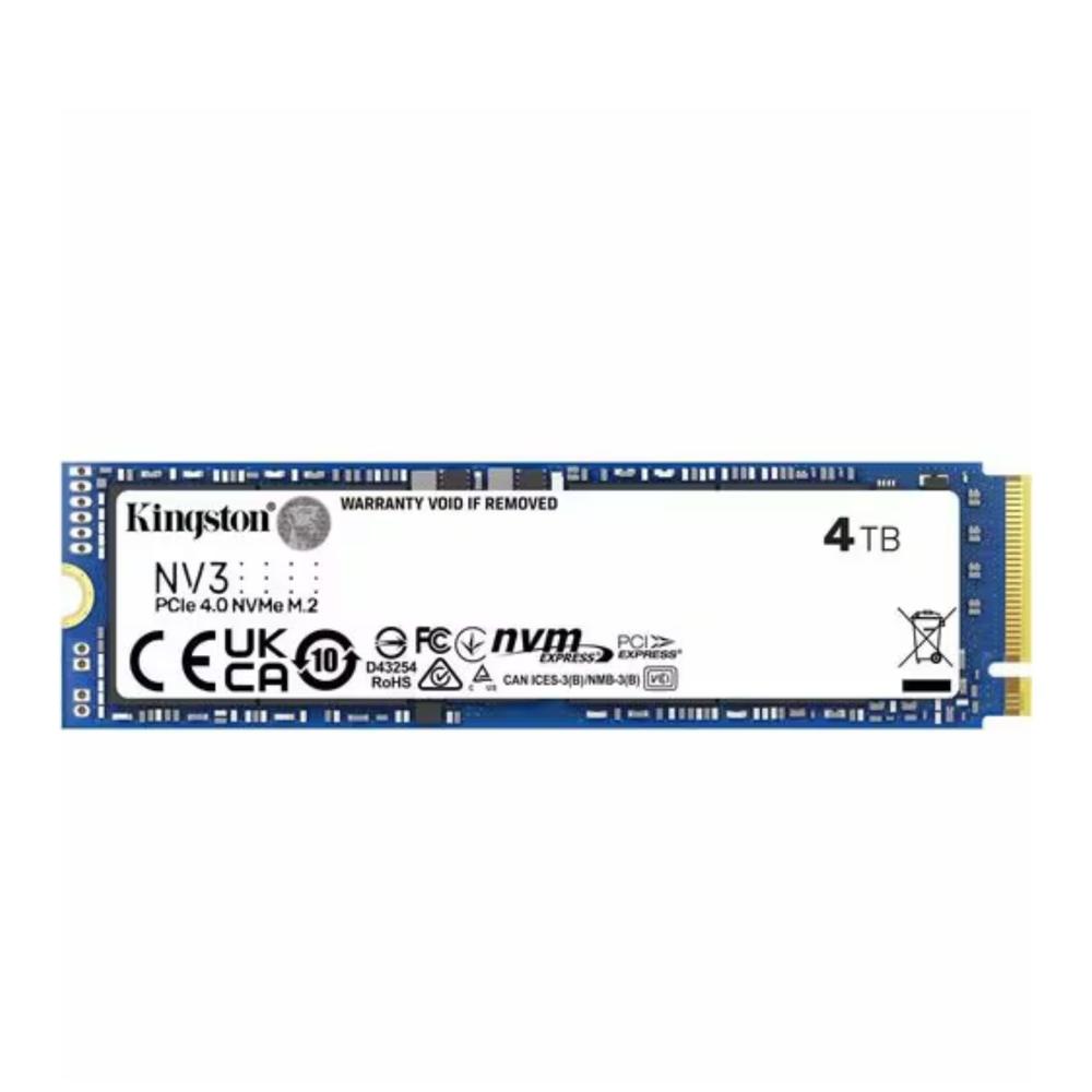 Unidad de estado sólido Kingston NV3 - M.2 2280 Interno - 4TB SNV3S-4000G