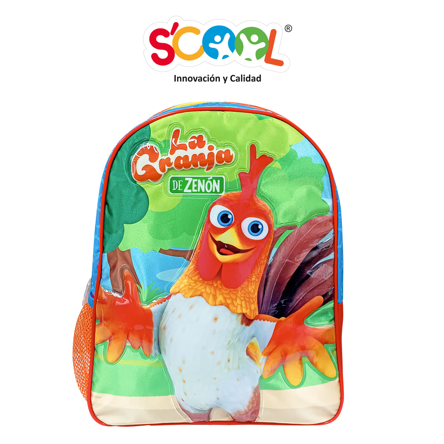 Mochila Scool Kids Ranger Pvc La Granja De Zenon