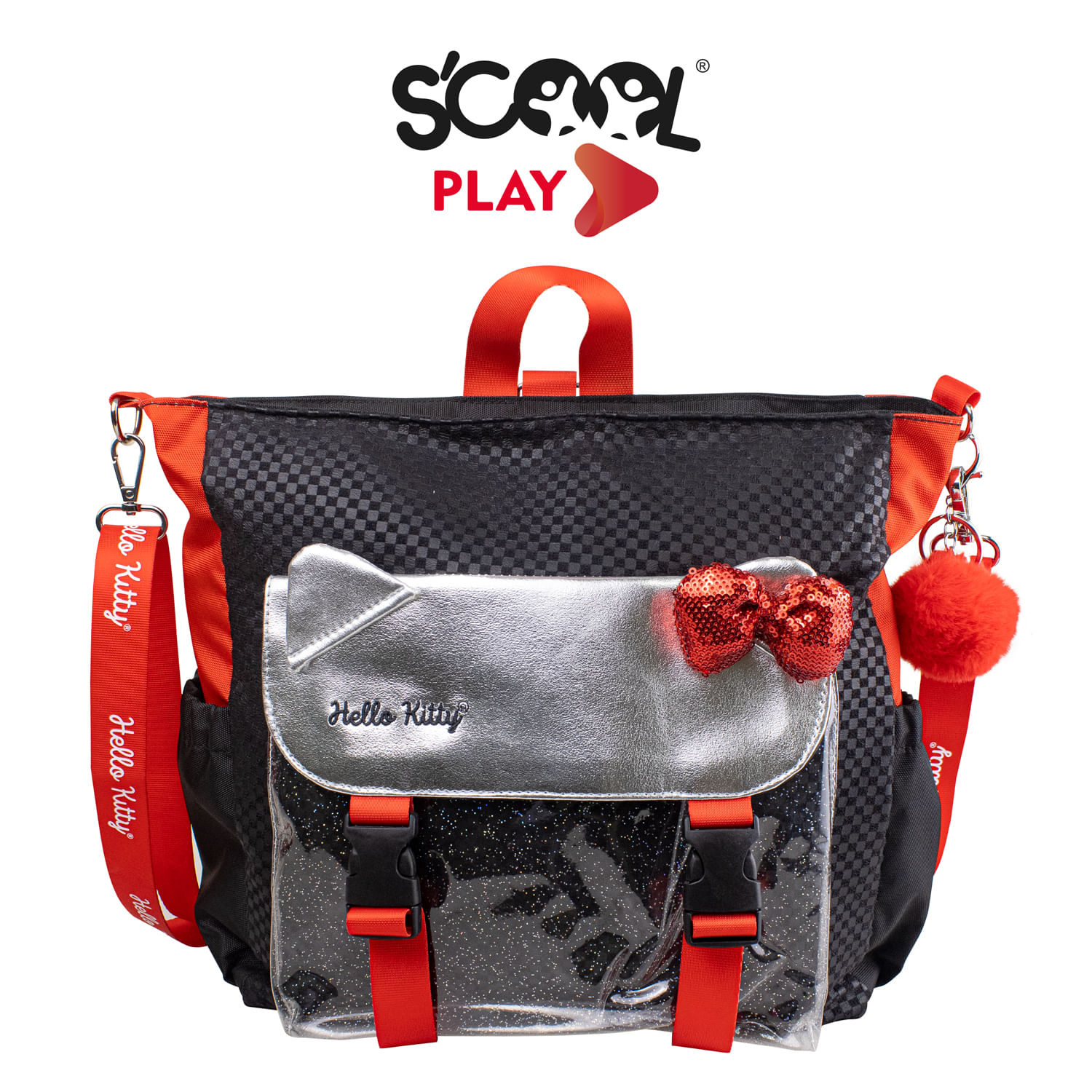 Mochila Cartera Play Hello Kitty