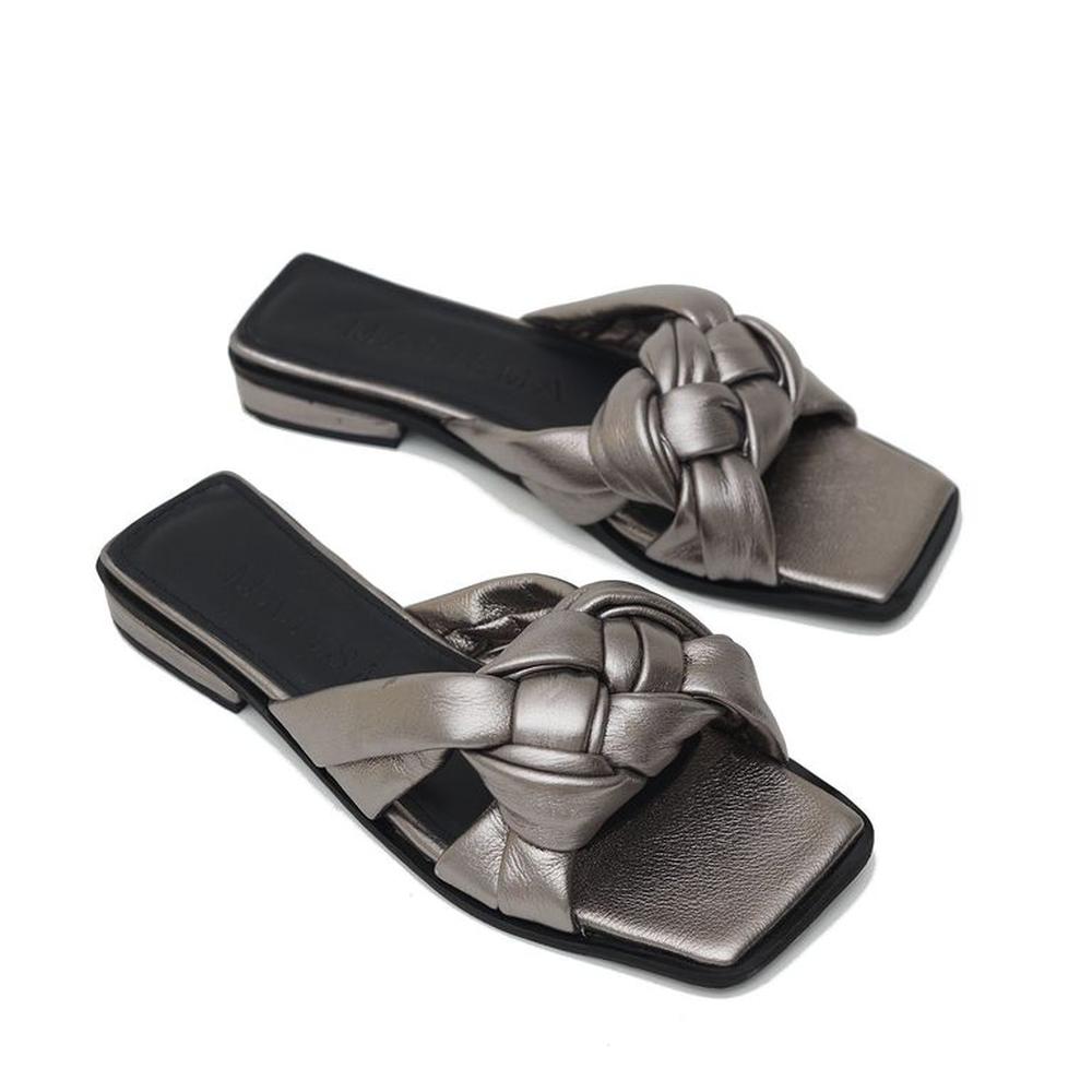 Sandalias Para Mujer Matisma Aitana Plateado 40 Plateado