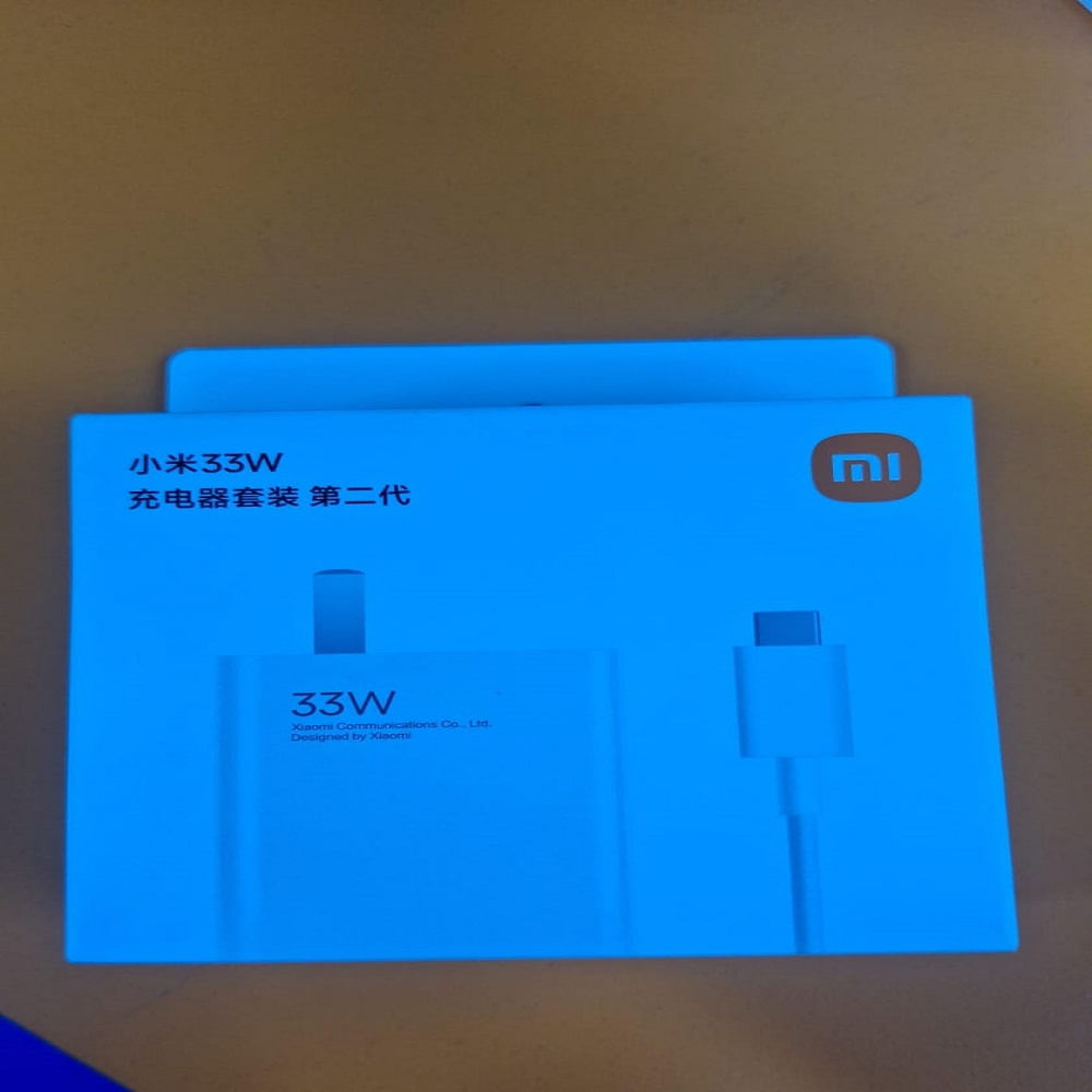 CARGADOR ORIGINAL XIAOMI 33W CUBO CABLE