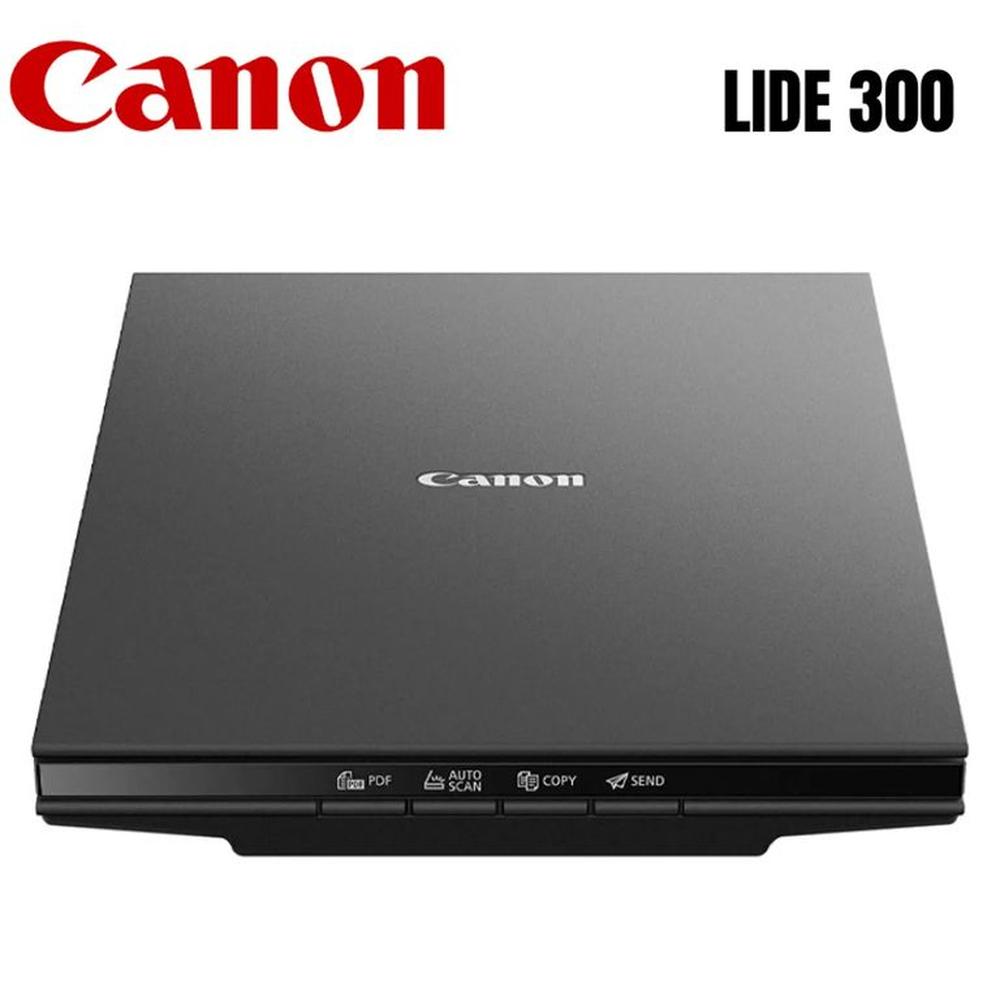 Escaner Canon Lide 300 cama plana USB Negro