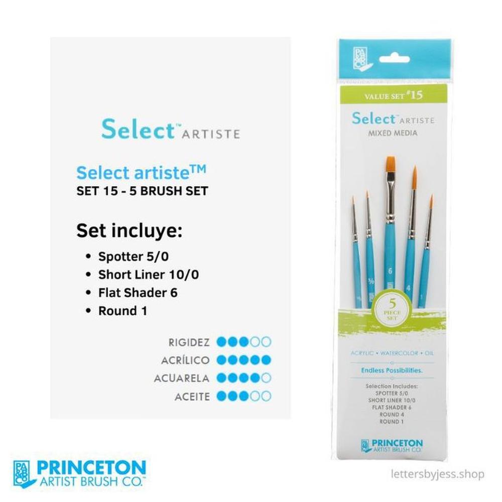 Princeton - SET 15 SELECT - 5 PIEZAS Multicolor