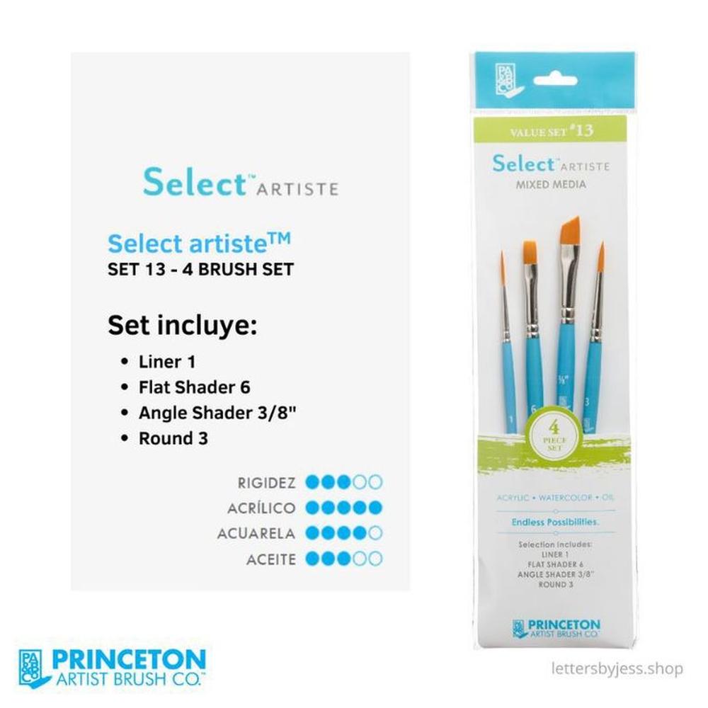 Princeton - SET 13 SELECT - 4 PIEZAS Multicolor