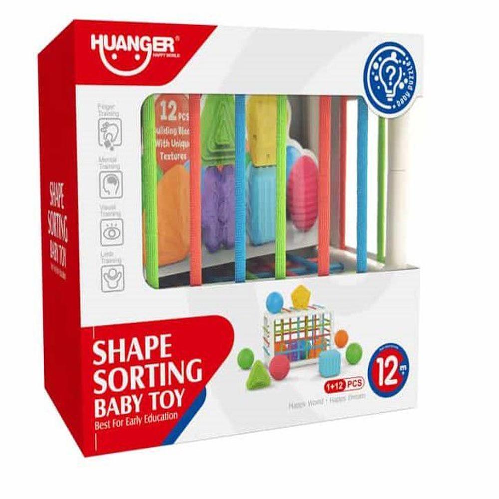 CUBO DICACTICO CON FORMAS PARA BEBES