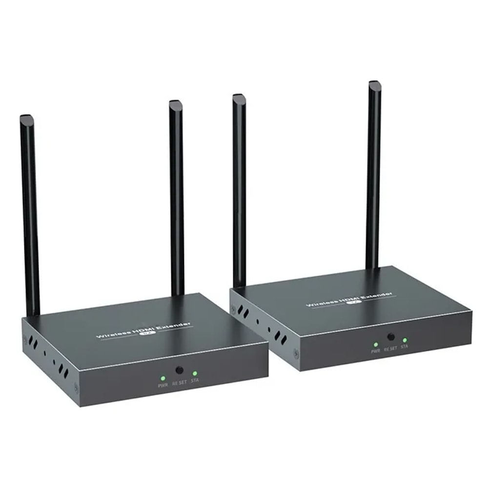 Extender Hdmi Inalambrico Hasta 200 Metros 60hz Kvm 1080p