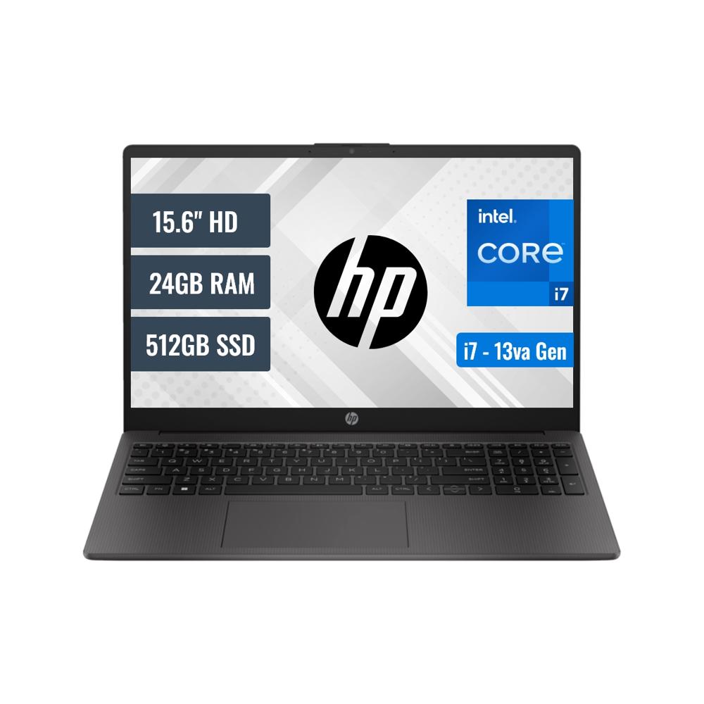 Laptop HP 250 G10 Intel Core i7 1355U 24GB RAM 512GB SSD 15.6 HD FreeDOS 9S8U5LA24G
