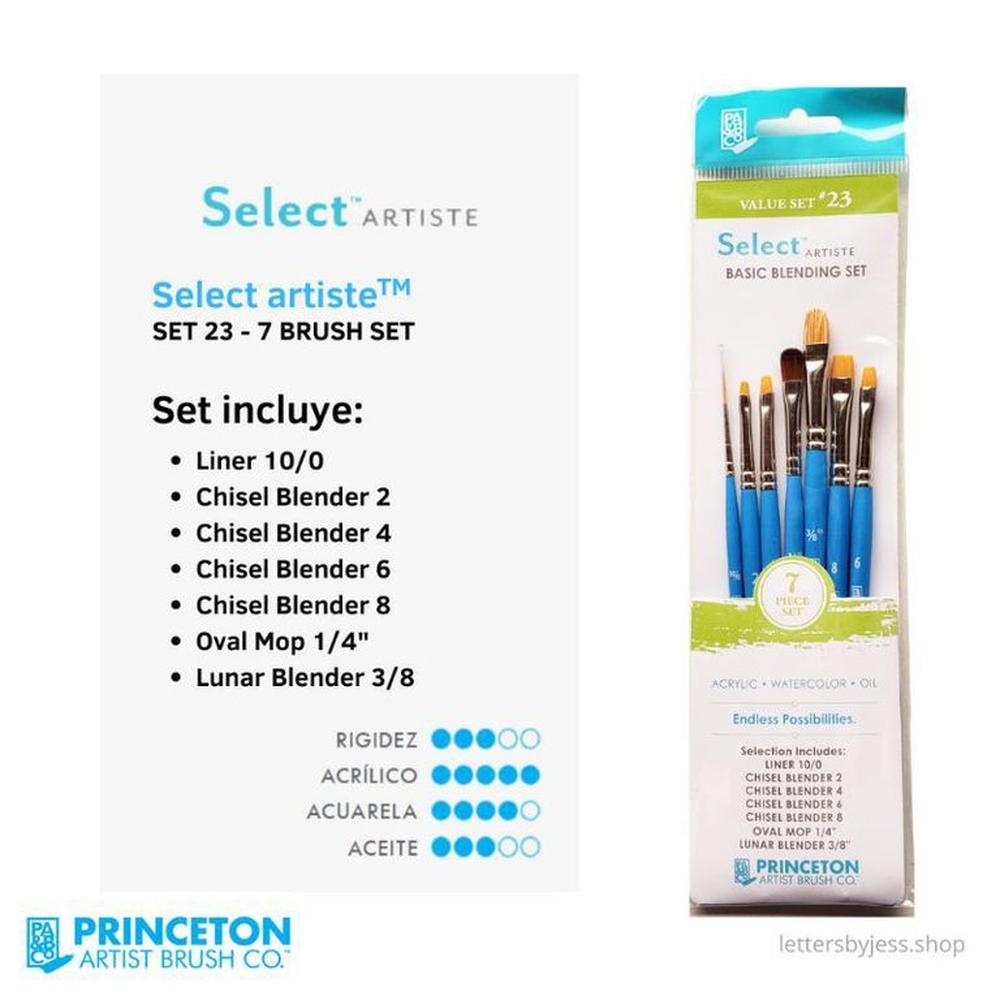 Princeton - SET 23 SELECT - 7 PIEZAS Multicolor
