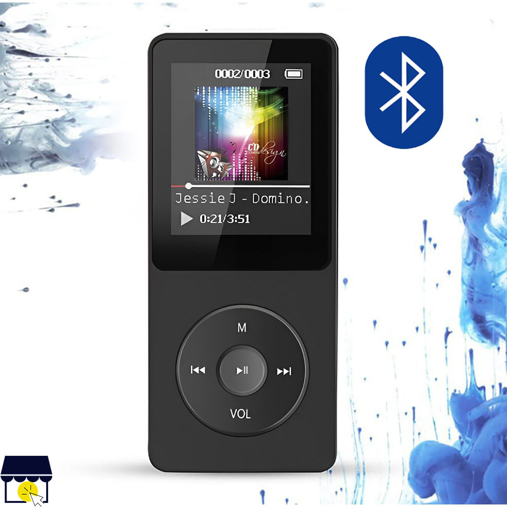 Reproductor MP3 con conexión Bluetooth 8gb